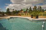 Grand chalet en bois rond