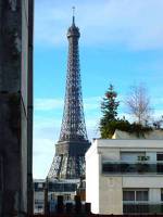 Balcony Eiffel Tower Apartment