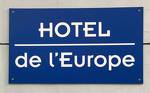 Hotel De L'europe