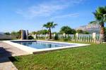 Apartment with garden, mountain view in Javea